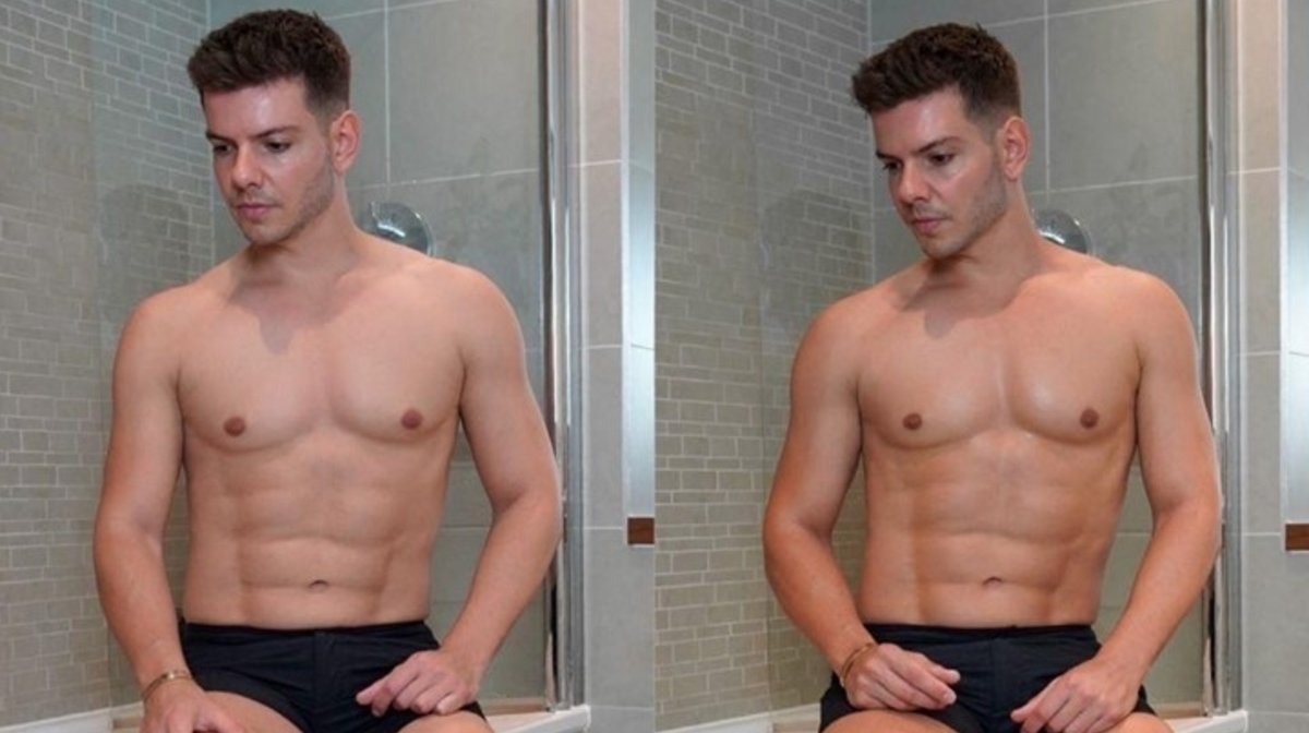 Self-tanner for men