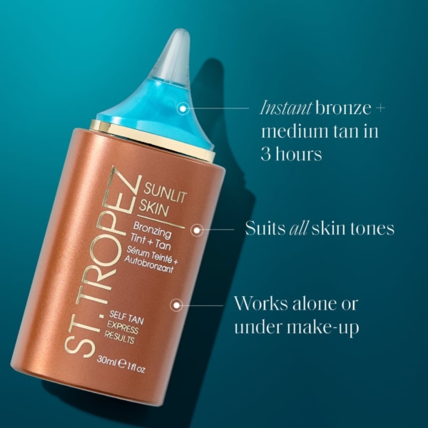 St.Tropez Sunlit Skin Bronzing Tint + Tan 30ml